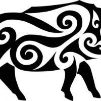 Pig, cow and flowers tattoo on full sleeve. Pig Tattoo Designs Page 4 Tattooimages Biz