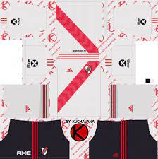 Download real madrid kits for dream league soccer and build up your team with luka modric, tony kroos, gareth bale, karim benzema the club has traditionally worn a white home kit since inception. River Plate 2019 2020 Kit Dream League Soccer Kits Kuchalana