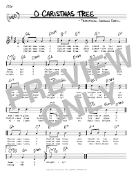 Check spelling or type a new query. O Christmas Tree Sheet Music Traditional German Carol Real Book Melody Lyrics Chords