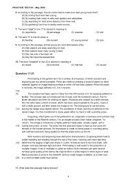 A Colection Of Toefl Reading Comprehension Part 1