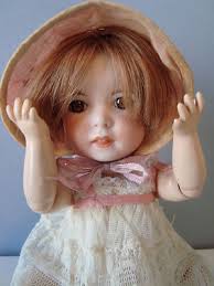 OPAL BUTLER Antique Reproduction German Bisque Doll Charles Motschmann  Character