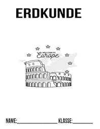 Erdkunde Deckblatt In 2020 Erdkunde Deckblatt Erdkunde Deckblatt Schule