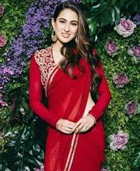 Nawab Saif Ali Khans Daughter And Bollywoods Latest Debutante Sara Ali Khan Who Is Enjoying The Success Of Her R Designer Dresses Indian Indian Dresses Dresses