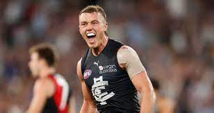 Patrick cripps joins dylan buckley on the couch to talk merchandise, melbourne weather and young love. Patrick Cripps Signs Huge Blues Contract Extension