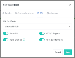 Nginx Proxy Manager