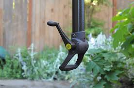 Adjustable umbrella anchor stand spike for beach camping patio umbrella parts. Hampton Bay 11 Ft Led Offset Solar Umbrella Review Luxurious Shade