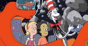 The Cat In The Hat Space Is The Place Cats Childhood Memories Astronomy