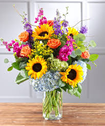 Vibrant Garden Vista Beautiful Flower Arrangements Flower Arrangements Fall Flower Arrangements