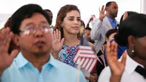 New American citizens bring in Fourth of July with an oath