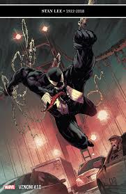 Venom is the title of several american comic book series published by marvel comics focusing on the various heroic and villainous incarnations of the character venom, which have usually consisted of a human host and amorphous alien being called a symbiote. Comic Review Venom 2018 10 Sequential Planet