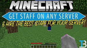 How to make a mod application for a server? How To Get Staff On A Minecraft Server Get Staff For Your Minecraft Server Youtube