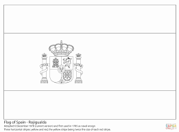 Spanish Flag Coloring Page Awesome Flag Of Spain Coloring Page In 2020 Flag Coloring Pages Spain Flag Spanish Flag Colors