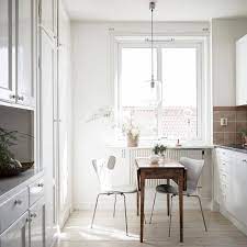 No Space For A Dining Room No Problem These Eat In Kitchens Prove That You Don T Need A Ton Of Room For Chic Din Kitchen Redesign Home Diy Kitchen Renovation