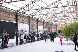 All hours are weather permitting. Evergreen Brick Works Skating Rink Evergreen