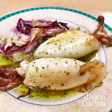Puntillas, calamares pequeños fritos enteros, una tapa popular de españa. Chipirones A La Plancha Receta De Divina Cocina