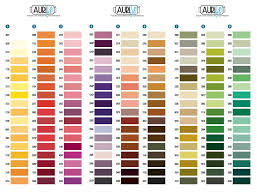 Amitie Textiles Aurifil Colour Card
