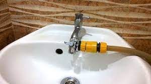 This also applies to kitchen spray hose attachments, outdoor garden hoses, and other such connections. Tap Diverter Adapter For Garden Hose Washing Machines Youtube