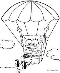 Sand castle with shells coloring page3439. Printable Spongebob Coloring Pages For Kids