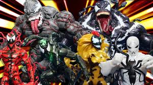 The rest of the story is carnage giving birth to toxin. Venom Vs Riot Symbiote War Marvel Stop Motion Youtube