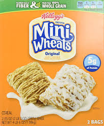 All of kellogg's breakfast products are fortified, making them extra nutritious. Amazon Com Kelloggs Frosted Whole Grain Mini Wheats 70 Ounce Cold Breakfast Cereals