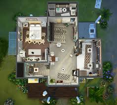 Sims 4 Le Jardin Paisible And Here Is A Last House I Wanted To Recreate Without Custom Content If You W Maison Sims Sims 4 Maison Renovation Maison Ancienne
