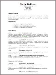 Cv Templates Jobfox Uk
