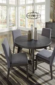 Shop over 190 top round dining table and chairs and earn cash back all in one place. The Besteneer Dark Gray Round Dining Room Table Available At Direct Value Furniture Serving Roscoe Il