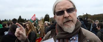 Community Arts Partnership's Chief Executive Conor Shields speaking at Arts  Matter NI Rally