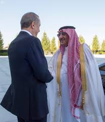 محمد بن سلمان بن عبد العزيز آل سعود. ØªØ·Ø§Ø¨Ù‚ ÙˆØ¬Ù‡Ø§Øª Ø§Ù„Ù†Ø¸Ø± Ø§Ù„Ø³Ø¹ÙˆØ¯ÙŠØ© Ø§Ù„ØªØ±ÙƒÙŠØ© Ø­ÙŠØ§Ù„ Ù‚Ø¶Ø§ÙŠØ§ Ø§Ù„Ù…Ù†Ø·Ù‚Ø©