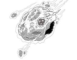 Asteroid drawing and date for international asteroid day commemoration, vector illustration. Asteroiddayart Projects Photos Videos Logos Illustrations And Branding On Behance