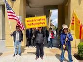 Cộng đồng Việt Nam Bắc California biểu tình 'nghênh đón' đại biểu ...