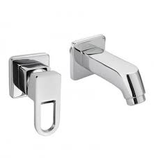 modern hot cold water mixer tap wall