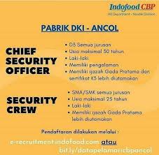 Produk yang diproduksi indofood diekspor ke beberapa negara asia. Lowongan Pt Indofood Cbp Sukses Makmur Ancol Juli 2020 Serangid