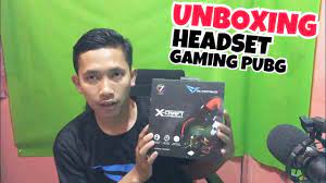 Unboxing Headset Gaming Murah Buat Pubg Mobile Youtube