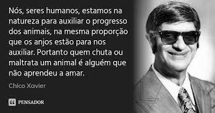 Nos Seres Humanos Estamos Na Natureza Chico Xavier