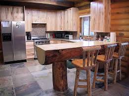 pictures of log home kitchens the log