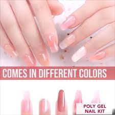 Polygel Nail Kit Video Video Diy Acrylic Nails Nail Kit Gel Nail Kit