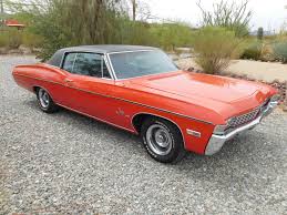 The new rear bumper housed triple horseshoe shaped taillights. 1968 Chevrolet Impala Ss396 4 Speed For Sale On Bat Auctions Closed On March 8 2017 Lot 3 406 Bring A Trailer