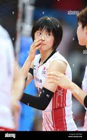 Haruka Miyashita (JPN), OCTOBER 4, 2014 - Volleyball : FIVB Volleyball  Women's World Championship Second Round Pool E match between Italy 3-0  Japan at PalaFlorio in Bari, Italy. (Photo by Takahisa Hirano/AFLO Stock  Photo - Alamy