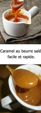 Caramel Au Beurre Sale Facile Et Rapide Recettes Chouettes Food Desserts Deserts