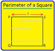 The video explains how to determine the perimeter and area of a square. Perimeter Of A Square How To Find The Perimeter Of Square Examples