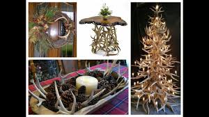 Using only naturally shed antlers, artist jeff musgrave highlights the unique beauty of each antler in his. Antler Decorations Ideas Rustic Home Decor Youtube