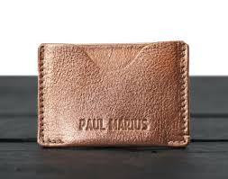 Leporte Cartes Gabin Or Rose Les Porte Cartes Paulmarius