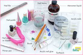 How To Apply Acrylic Nails At Home Fab How Acrylic Nails At Home Diy Acrylic Nails Nails At Home