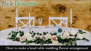 We did not find results for: How To Make A Head Table Wedding Flower Arrangement