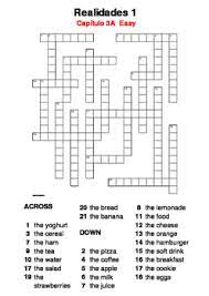 This free games keeps this simple but interesting rule and adds new features to make it even more interesting! Spanish Crossword Realidades 1 Capitulo 3a Easy By Resources4mfl