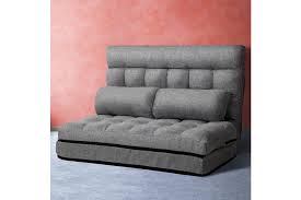 Sleeper couches with pull out beds are also available in casual contemporary beachy and transitional decors. Dick Smith Artiss Floor Sofa Lounge 2 Seater Fabric Chair Futon Couch Bed Recliner Folding Home Garden Furniture Sofa Beds