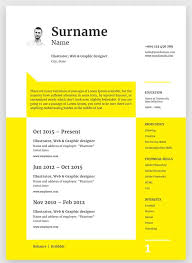 Mirror Resume By Spovv On Envato Elements Resume Template Resume Resume Templates