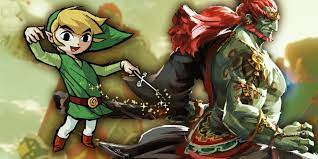 Link and ganondorf