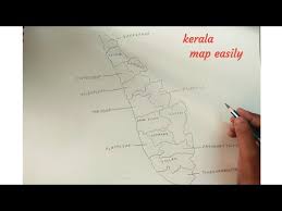 It is one of 22 scheduled languages of india spoken by nearly 2.88% of indians. How To Draw Kerala Map Easily Step By Step Youtube